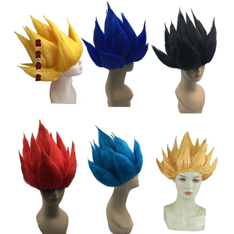 Dragon Ball Cos Super Saiyan Costume Dragon Ball Sun Wukong Cosplay Wig Shopee Philippines