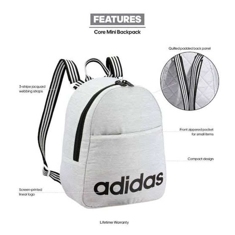 adidas mini core backpack