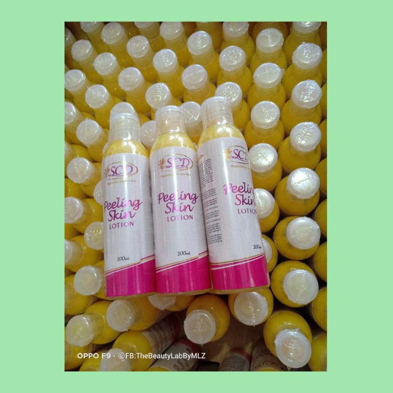 SCD PEELING LOTION 100ML FOR FACE AND BODY 100 ORIGINAL Shopee