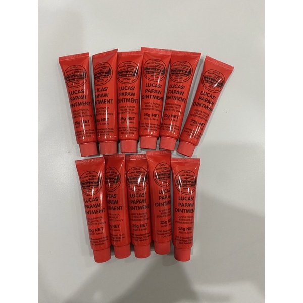 Lucas Papaw Ointment for Burns Rashes Lips Dry Skin 25g Shopee