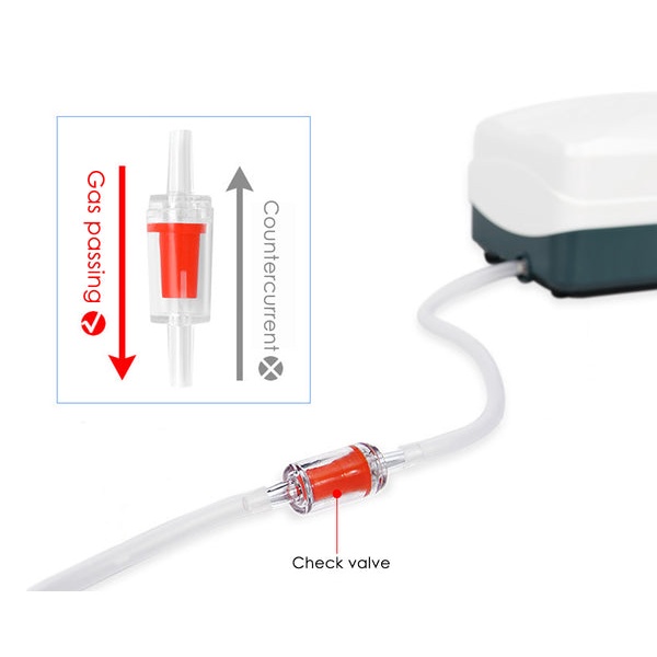 Aquarium Air Pump Check Valve Fish Tank One Way NonReturn Valve