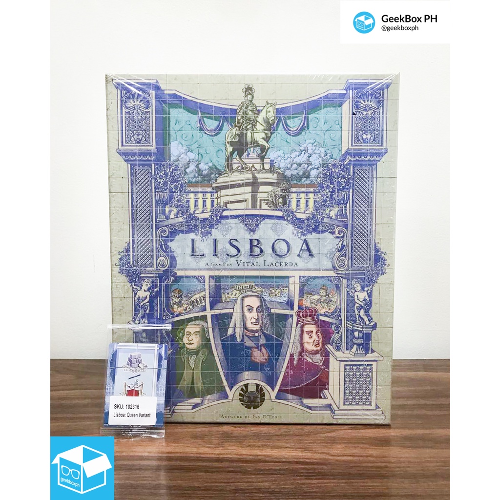 Lisboa Deluxe Complete Bundle Core Game + KS Extras + Queen Variant