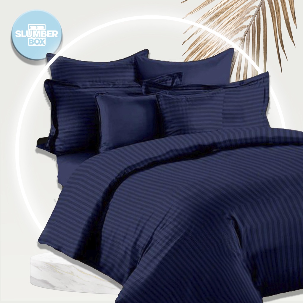 Slumber Box 3in1 Bedsheets King Queen Size Double Single Bed Sheet With