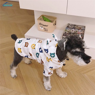 ✟☏BL Pet Dog Raincoat Pug French Bulldog Clothes Waterproof Clothing for Dog Rain Jacket Poodle Bich