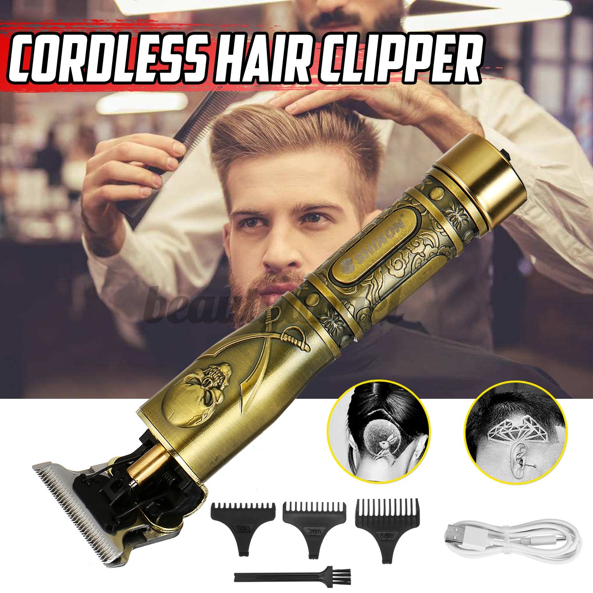 gold zero gapped clippers