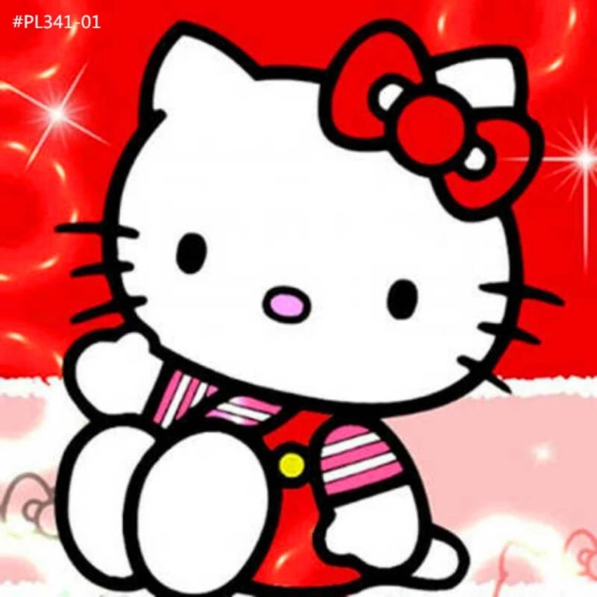 Hello Kitty Diy 5d Diamond Painting Decor Pl341 01