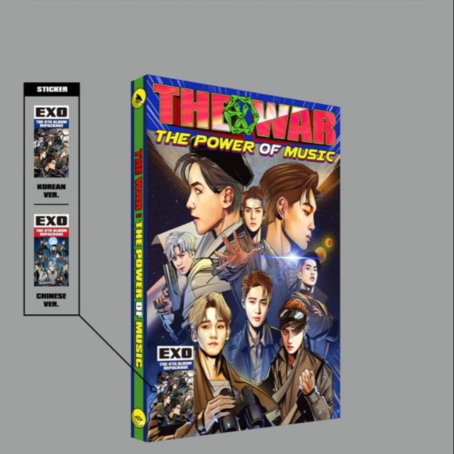 Exo The War The Power Of Music Album Shopee Philippines exo the war the power of music album