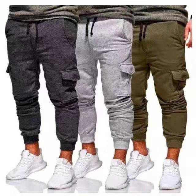 six pocket track pants