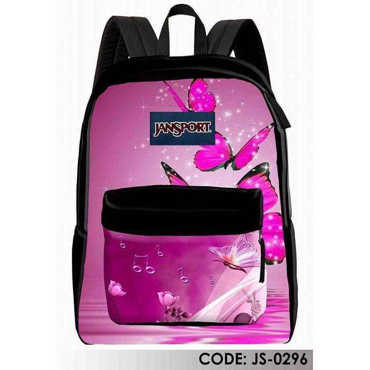 jansport backpack butterfly