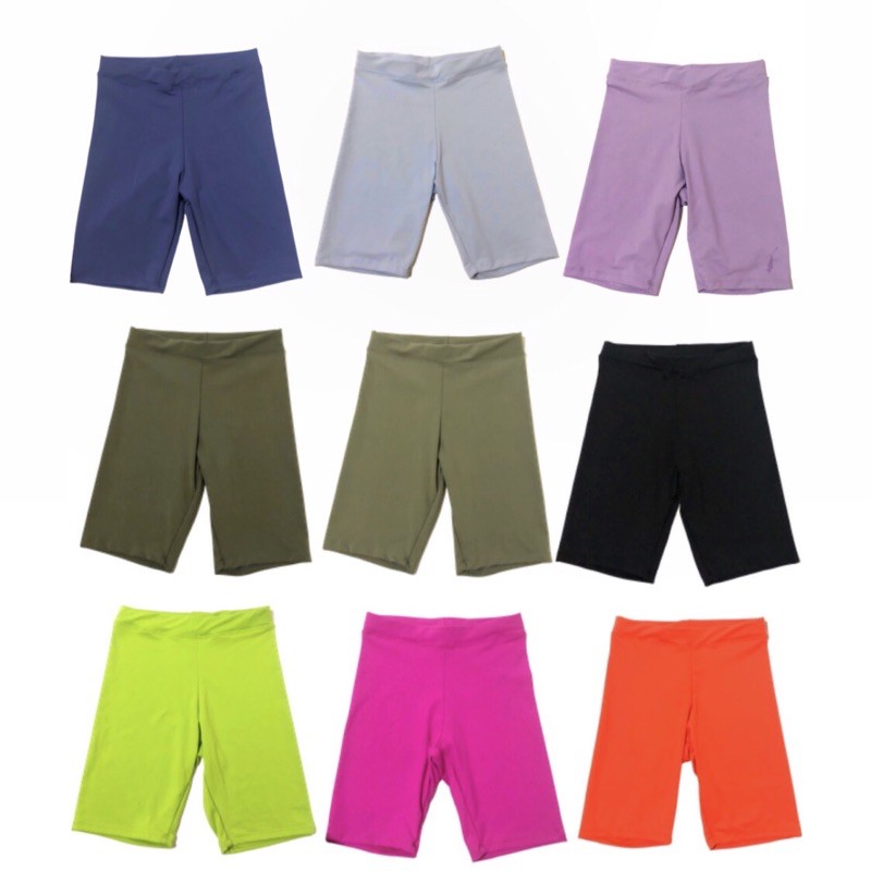 biker shorts color