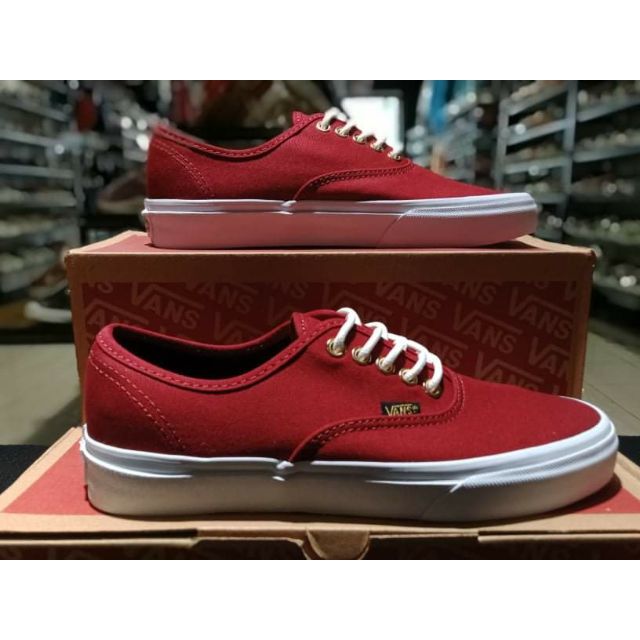 mens vans maroon