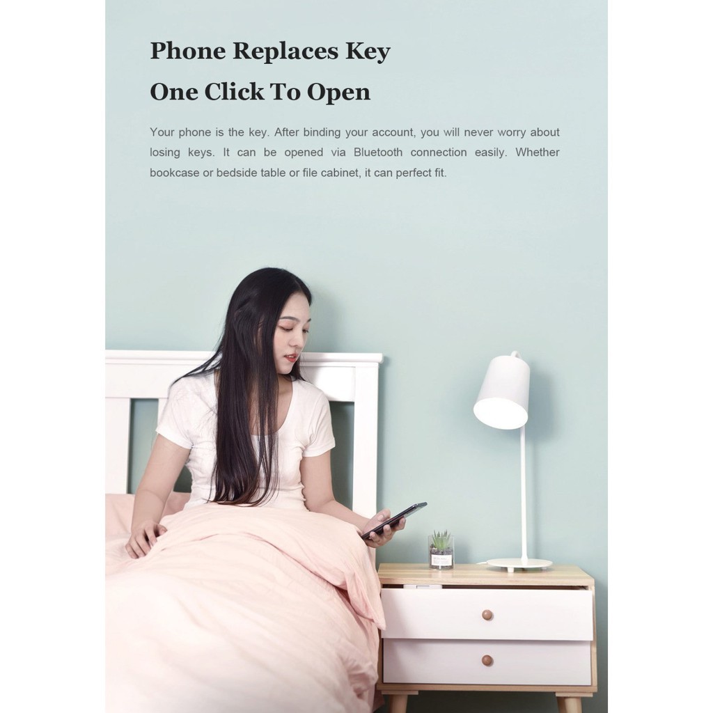 Xiaomi Smart Drawer Lock Cabinet Keyless Bluetooth Application