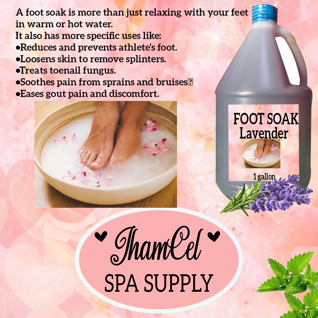 FOOT SOAK ( LAVENDER SCENT ) Shopee Philippines