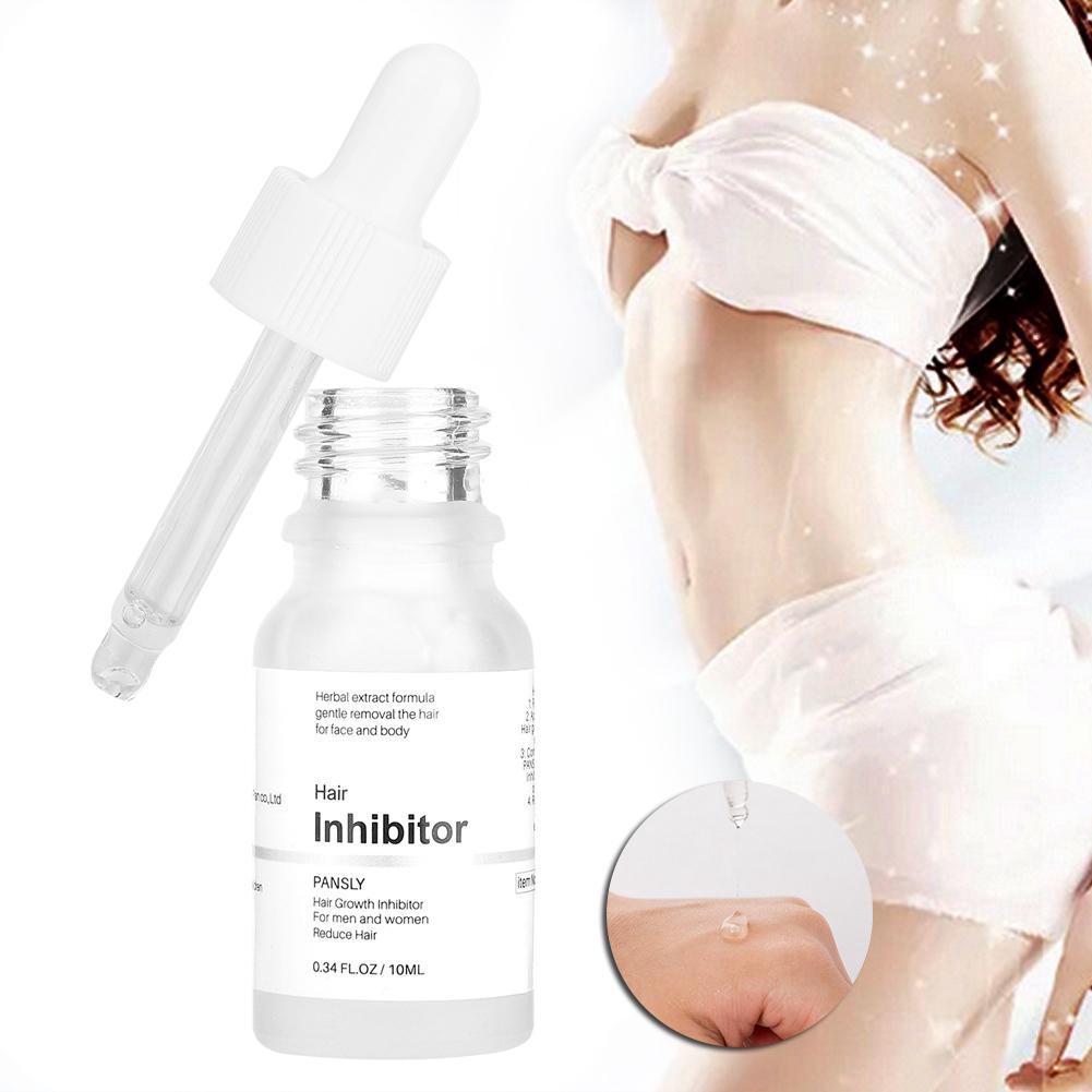 10ml Natural Plant Extract Hair Growth Inhibitor Repair Serum For