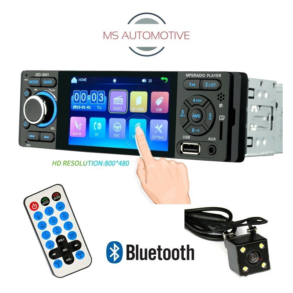 car stereo with sat nav bluetooth and reversing camera