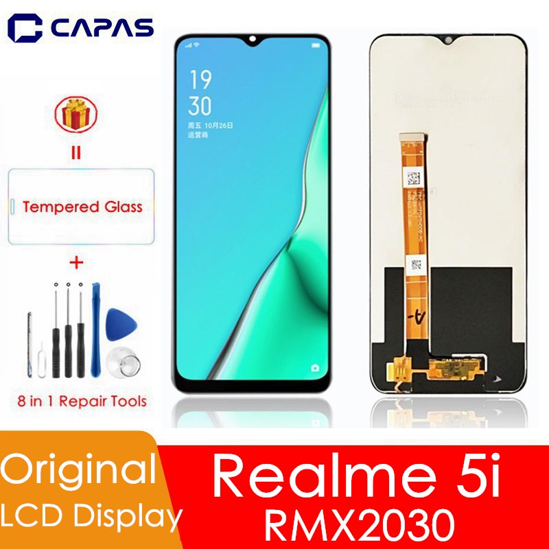 Original For Realme 5i Rmx2030 Lcd Display Digitizer Lcd Assembly Touch Screen Panel Replacement Repair Parts 6 52 Inch Shopee Philippines
