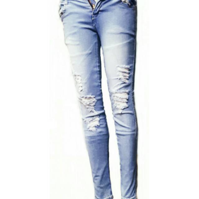 ripped armani jeans