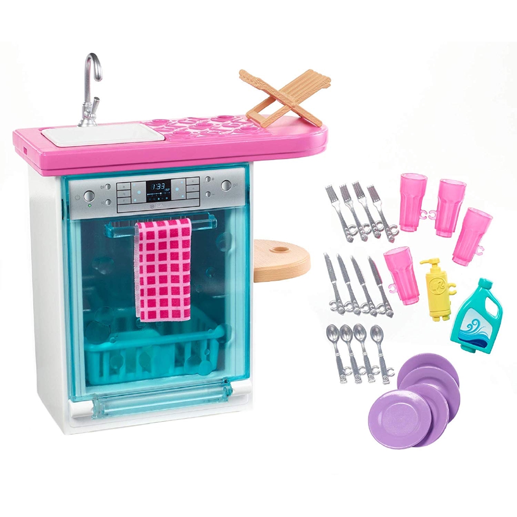 barbie washer and dryer set