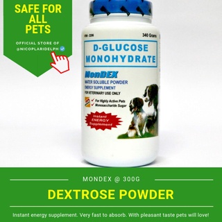 ▣✺MonDEX Dextrose Powder for dogs and cats (340g)