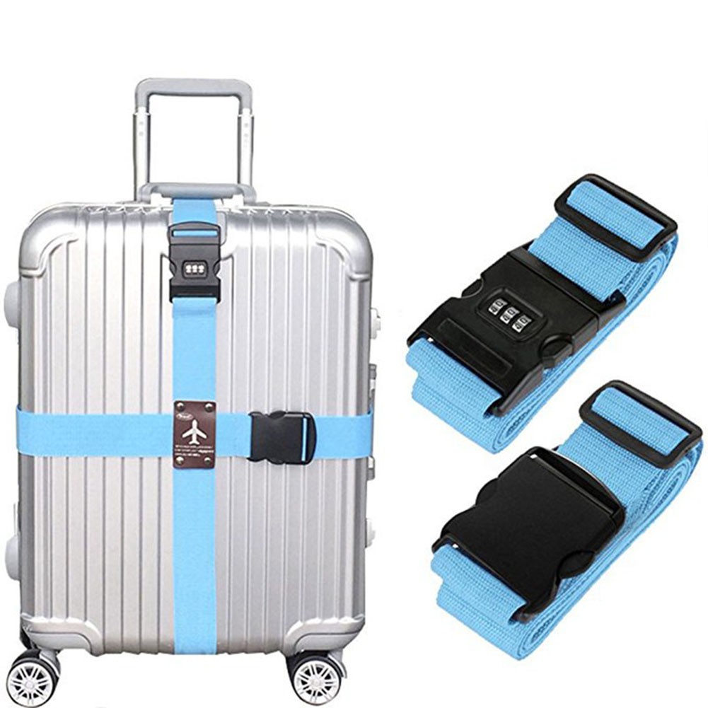 suitcase belt lock