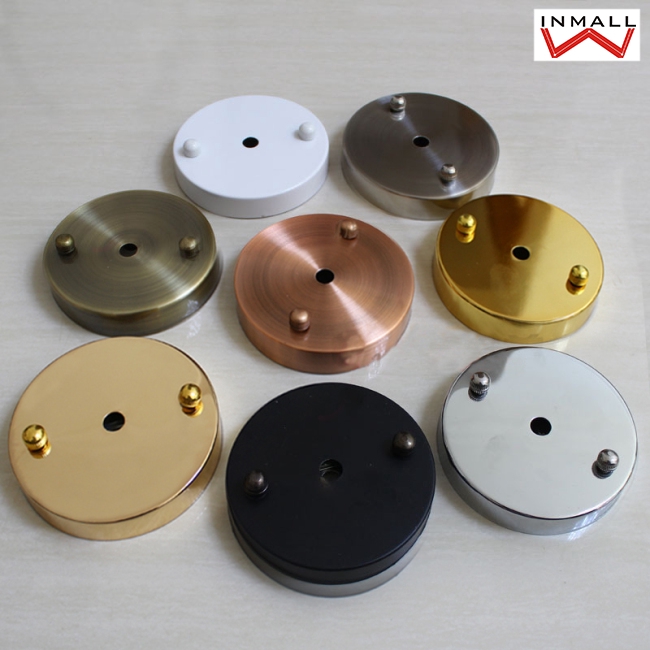 10cm Ceiling Base Plate Round Metal Pendant Light