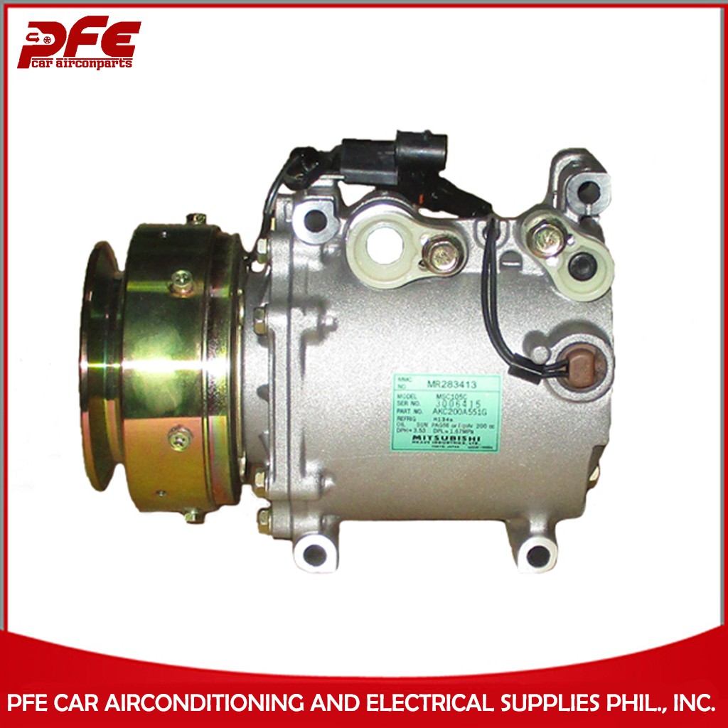CAR AIRCON COMPRESSOR FOR MITSUBISHI ADVENTURE DSL (COD) Shopee