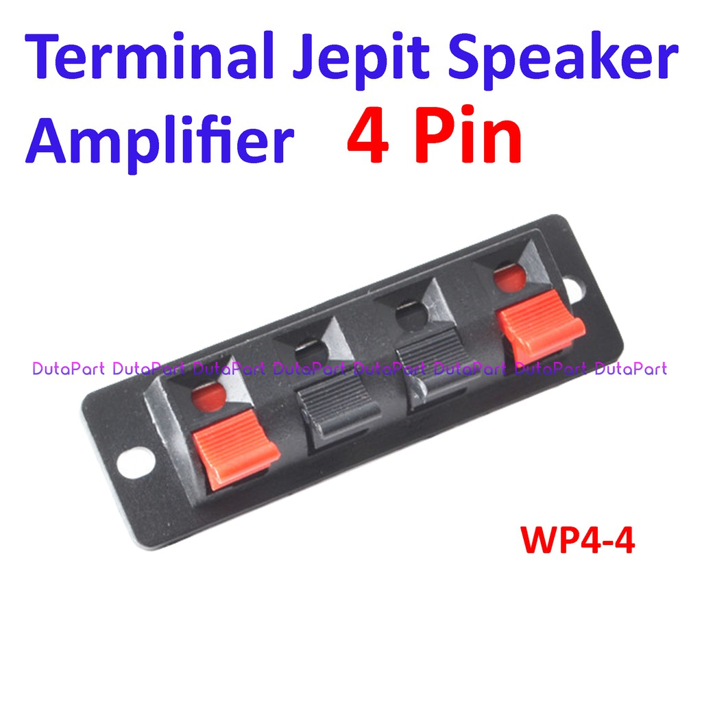 (DutaTNG)4Pin 4pin WP44 Speaker Amplifier Cable Power Box Amplifier