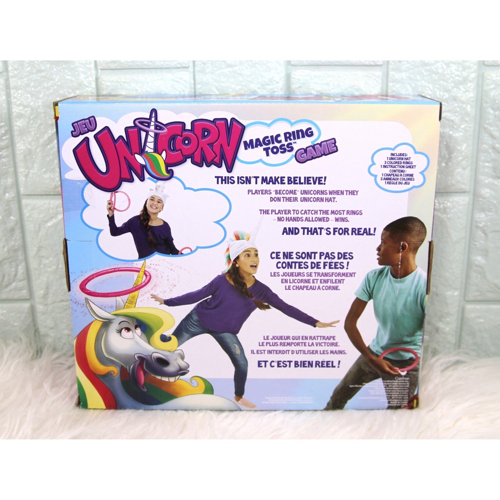 unicorn magic ring toss game