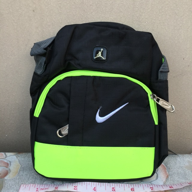 nike neon bags