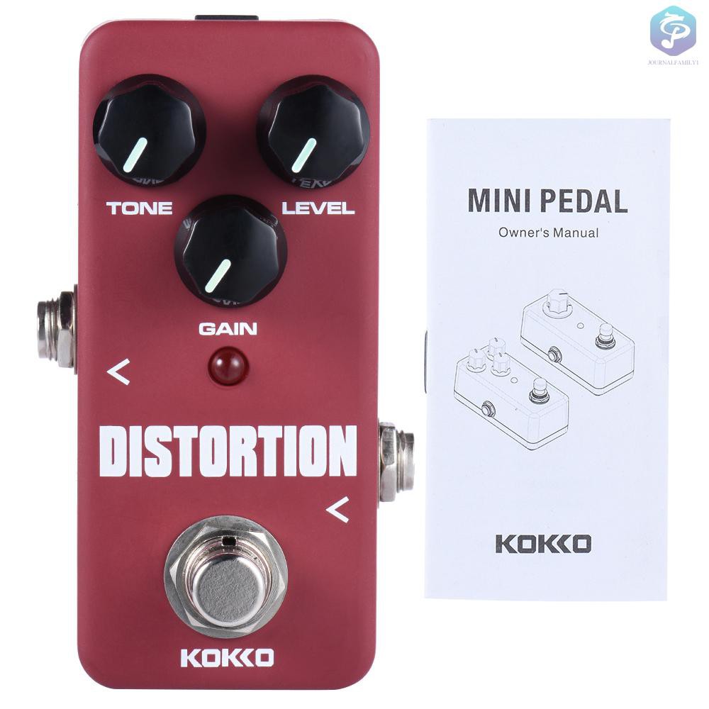 J&F KOKKO FDS2 Mini Distortion Pedal Portable Guitar Effect Pedal