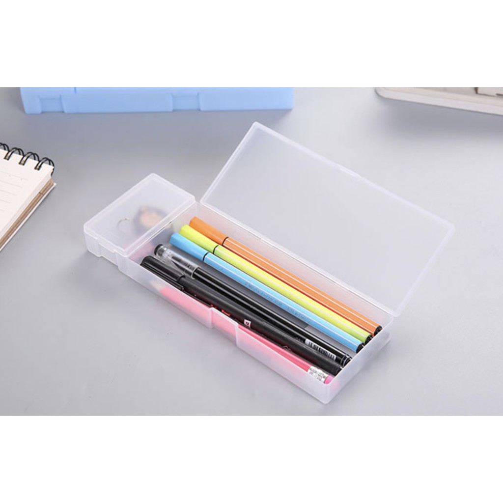 Japan style simplistic pencil box / pencil case | Shopee Philippines