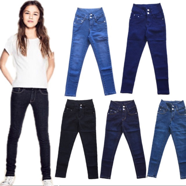 ankle length bell bottom jeans