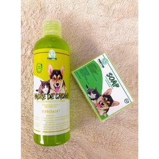 Madre De Cacao Shampoo & Conditioner Peppermint Scent 250ml & Madre De Cacao Soap 135 grms