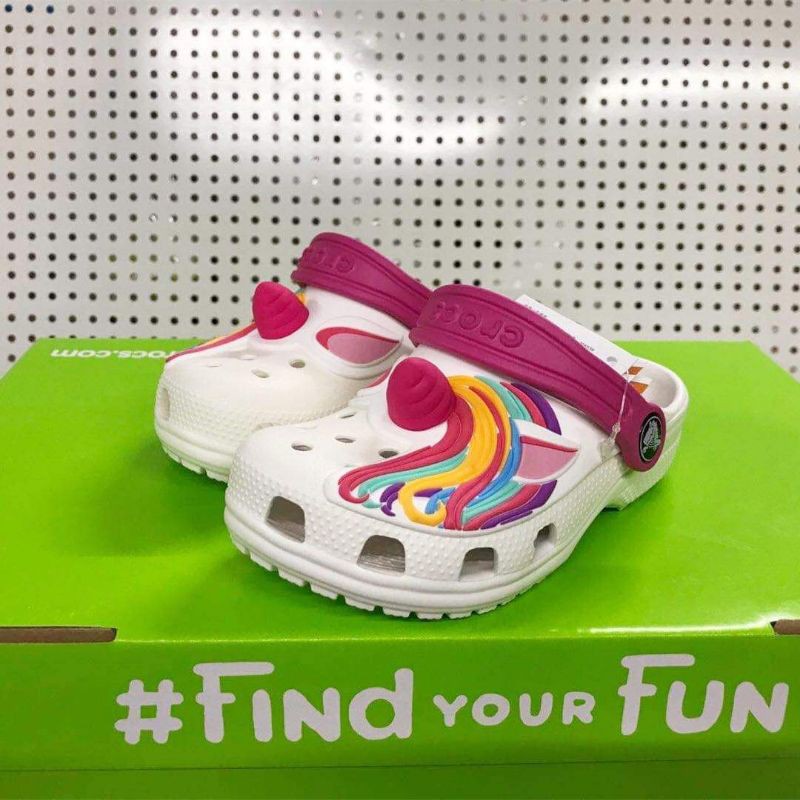 unicorn crocs for toddlers