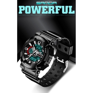 ◕Casio same style G shock Mens Digital watch Gold White Watches G Style Watch Waterproof Sport S Sho #3