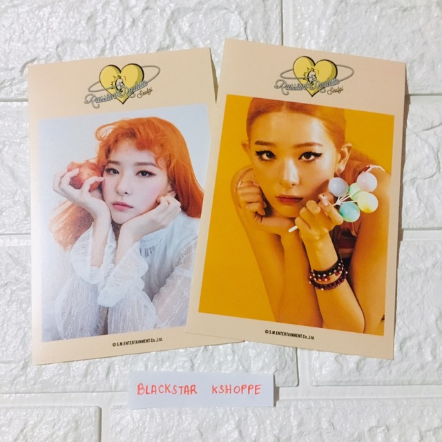 Red Velvet Seulgi Russian Roulette Official 4x6 Photo Shopee Philippines