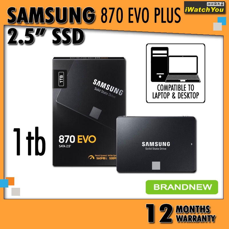 Brandnew Samsung MZ-77E1T0BW SSD / 2.5