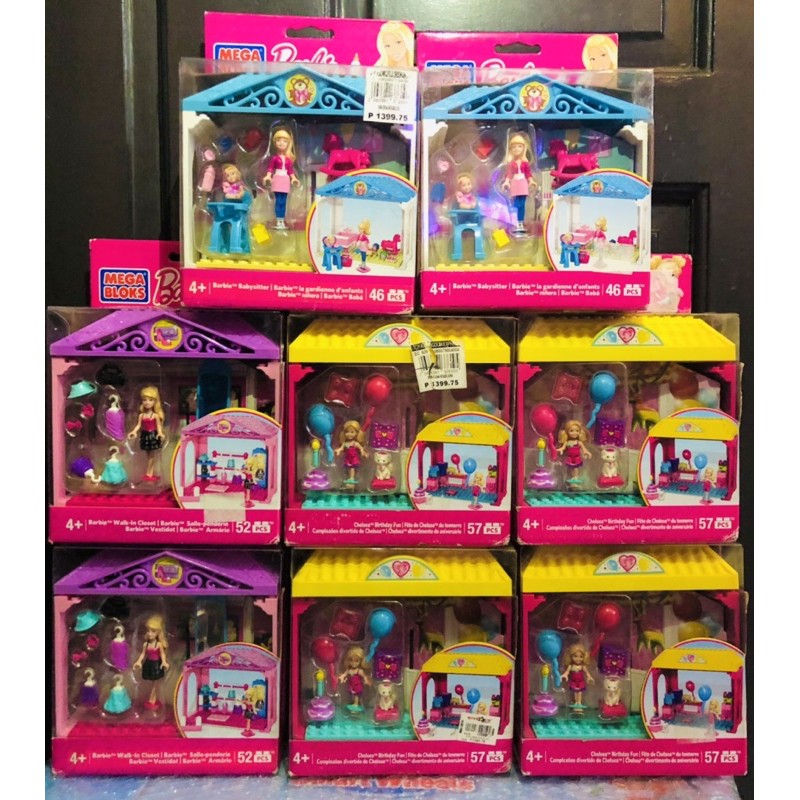 Mega Bloks Barbie Build and Play Set | Shopee Philippines