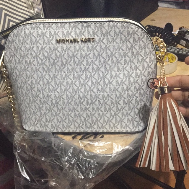 michael kors tassel purse