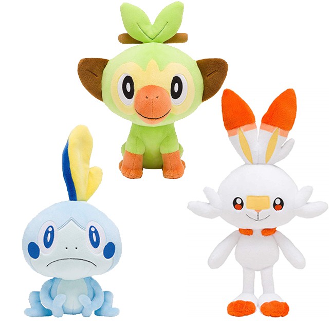 starter pokemon plush