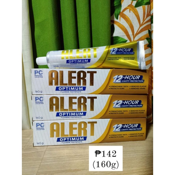 Personal Collection Alert Optimum Fluoride Toothpaste Shopee Philippines