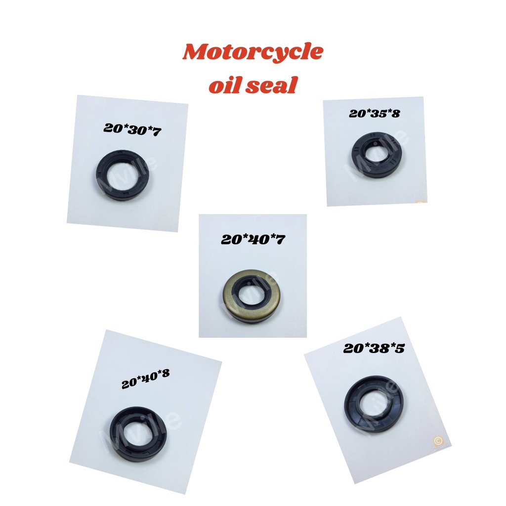 Motorcycle Oil Seal 20 Shopee Philippines