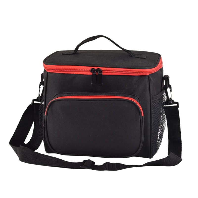 black insulated bag