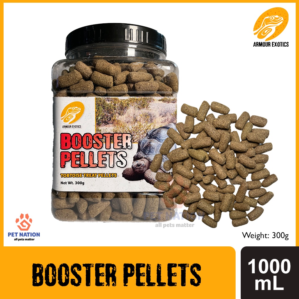 Armour Exotics Booster Pellets 200g/300g Tortoise Food Tortoise Pellets Tortoise Treats #5