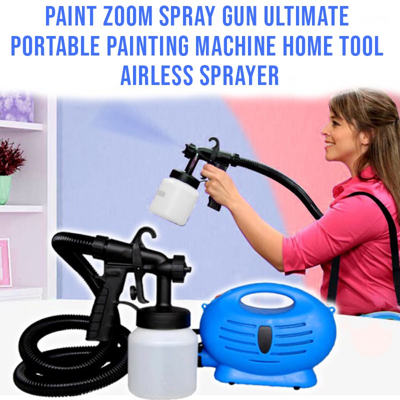 OC Paint Zoom Spray Gun Ultimate Portable Painting Machine Shopee