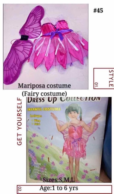 mariposa costume