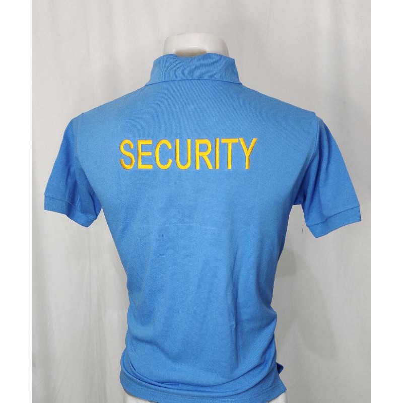 Ringlet Rengør soveværelset Stolpe SECURITY Guard TYPE B Polo Shirts | Shopee Philippines