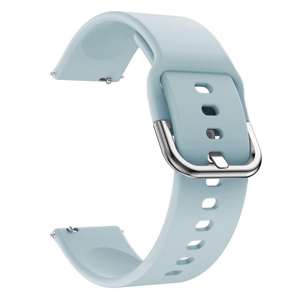 20MM WatchStrap For Samsung Galaxy Watch 5 4 44mm 40mm / Classic 42mm 46mm WatchBand Silicone Smart Wristband Bracelet Belt