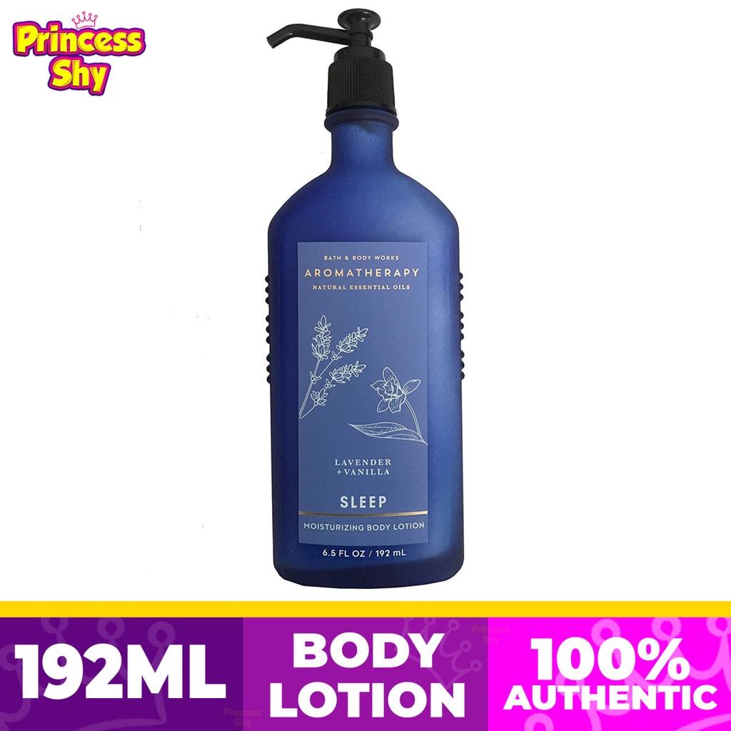 Bath and Body Works Aromatherapy Sleep Lavender Vanilla Lotion 192ml