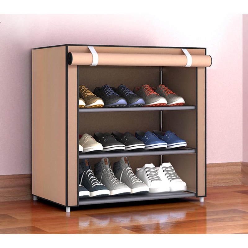 M&A PHC 77x60cm DIY Shoe Sandals Space Saving Shoe Rack Slipper
